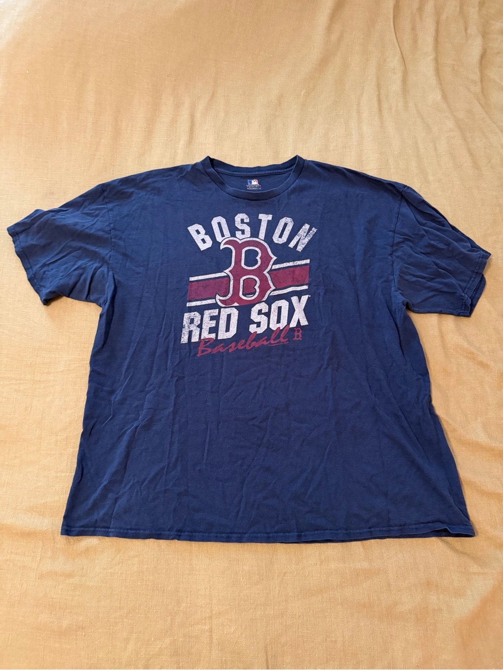 MLB Genuine Merchandise Navy Boston Red Sox Graphic Tee